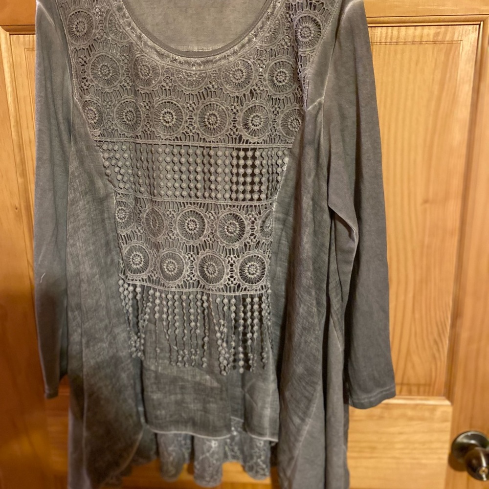 Beautiful Boho top. 2X.